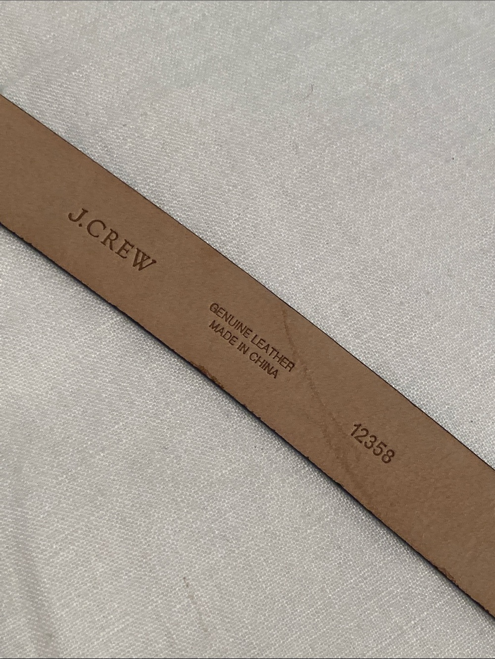 J. Crew Navy Patent Leather Belt with Gold Buckle - Picture 5 of 14